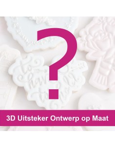 3D Uitsteker op Maat: Ontwerp op Maat met Stempel
