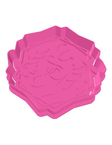 3D Uitsteker op Maat: Zeshoek met Stempel