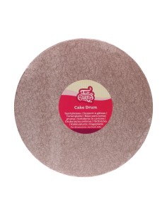 FunCakes Cake Drum Rond -25cm- Rose Goud