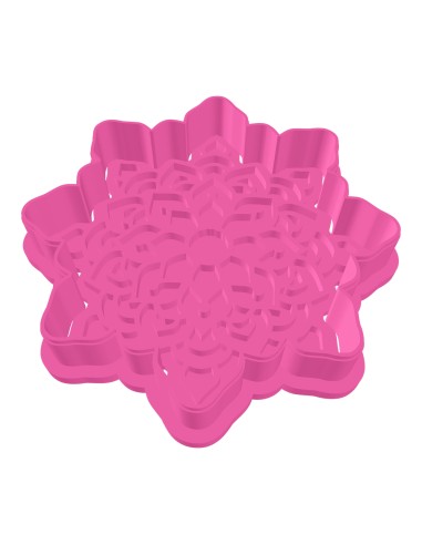 3D Uitsteker op Maat: Mandala met Stempel