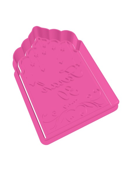 3D Uitsteker op Maat: Lantaarn Frame met Tekst met Stempel