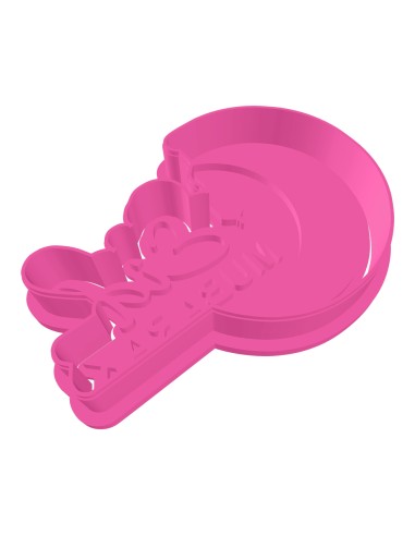 3D Uitsteker op Maat: Eid Mubarak 3 met Stempel