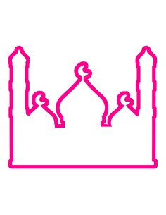 3D Uitsteker op Maat: Moskee 2