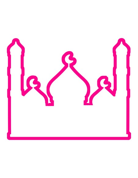 3D Uitsteker op Maat: Moskee 2