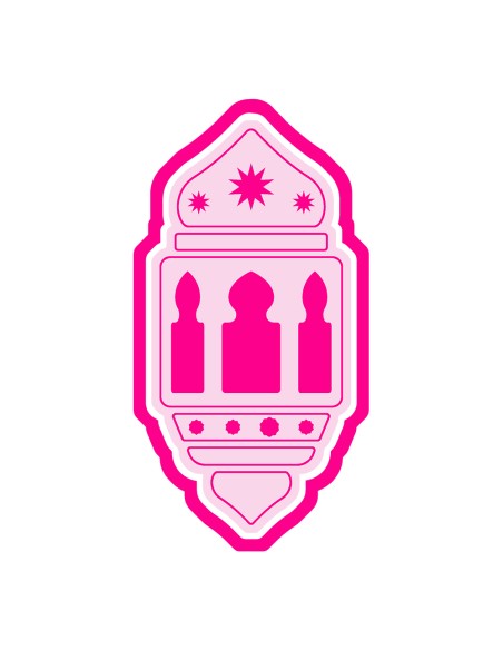 3D Uitsteker op Maat: Lantaarn met Stempel