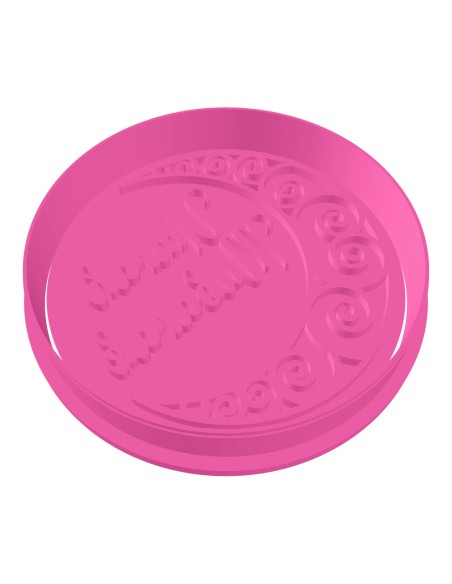 3D Uitsteker op Maat: Umrah Mubarak 1 met Stempel