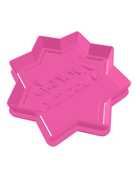 3D Uitsteker op Maat: Umrah Mubarak 2 met Stempel