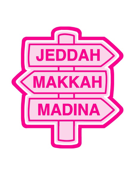 3D Uitsteker op Maat: Wegwijzer Tekst met Stempel