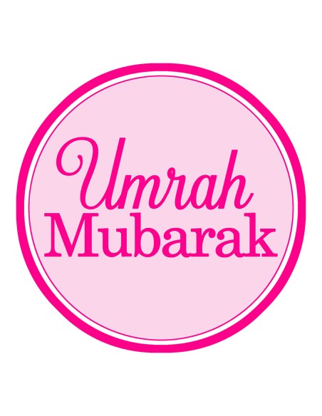 3D Uitsteker op Maat: Umrah Mubarak 3 met Stempel