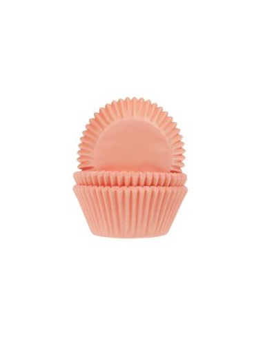 House of Marie Baking Cups Effen Abrikoos -48st-