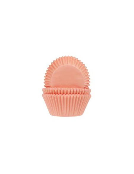 House of Marie Baking Cups Effen Abrikoos -48st-