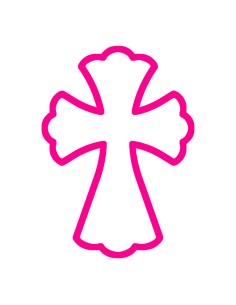 3D Uitsteker op Maat: Kruis 1