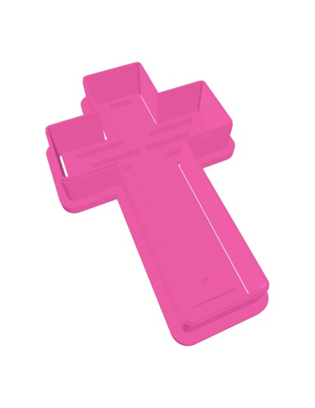 3D Uitsteker op Maat: Kruis 3 met Stempel