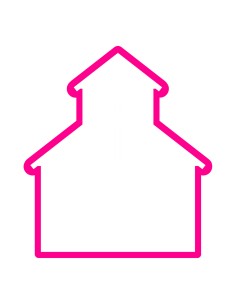 3D Uitsteker op Maat: Kerk