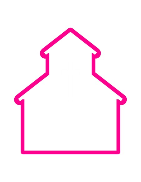 3D Uitsteker op Maat: Kerk