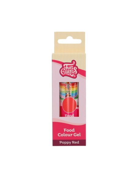 FunCakes Eetbare Kleurstof Gel Poppy Red -30gr-