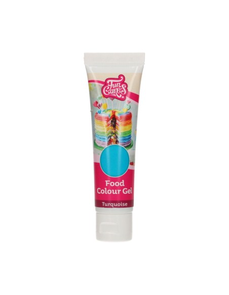 FunCakes Eetbare Kleurstof Gel Turquoise -30gr-