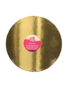 FunCakes Cake Drum Rond -33cm- Goud 20mm