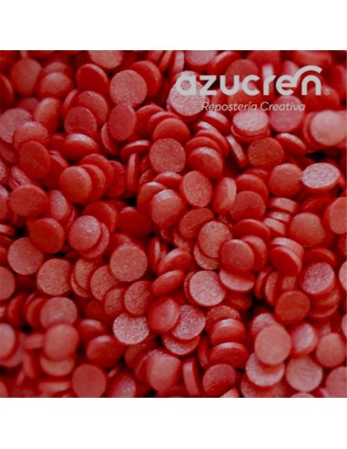 Azucren Confetti Rood -80gr-