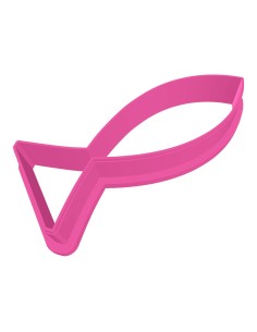 3D Uitsteker op Maat: Ichthus Vis 2