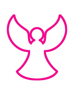 3D Uitsteker op Maat: Engel