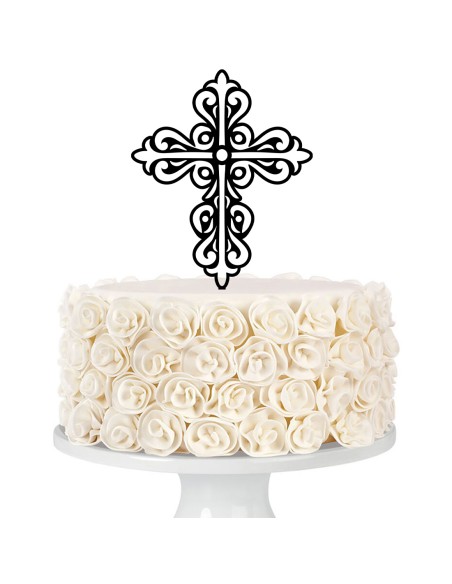 Taarttopper op Maat: Mandala Kruis