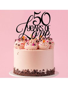 Taarttopper op Maat: Years of Love met Leeftijd/Getal