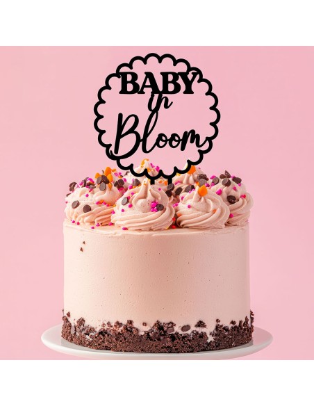 Taarttopper op Maat: Baby in Bloom