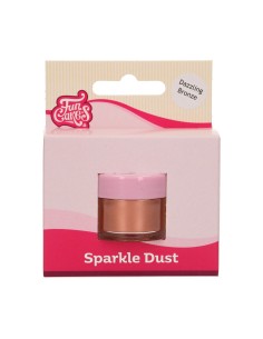 FunCakes Edible Sparkle Dust Dazzling Bronze 2