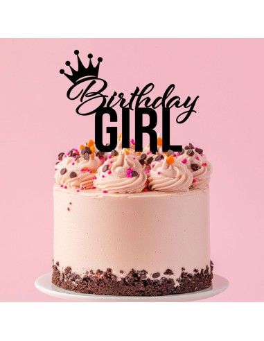 Taarttopper op Maat: Birthday Girl