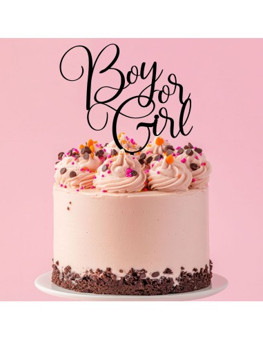 Taarttopper op Maat: Boy or Girl