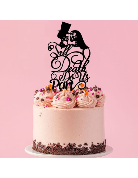 Taarttopper op Maat: Bruidspaar Till Death Do Us Part