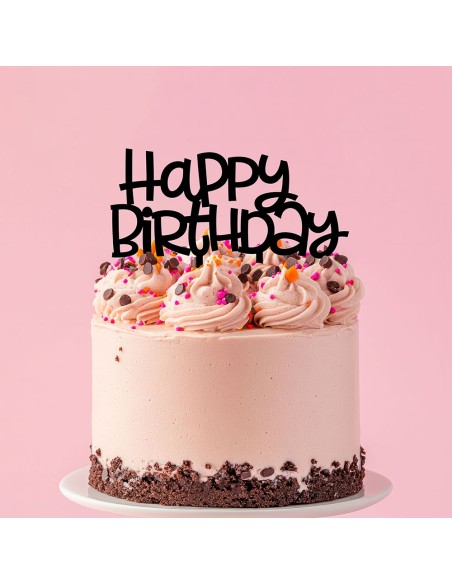 Taarttopper op Maat: Happy Birthday 5