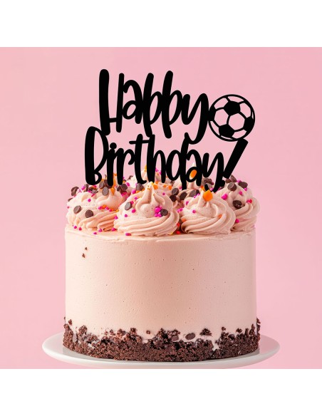 Taarttopper op Maat: Happy Birthday met Voetbal