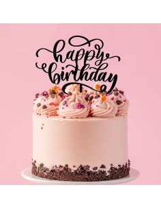 Taarttopper op Maat: Happy Birthday nr. 1