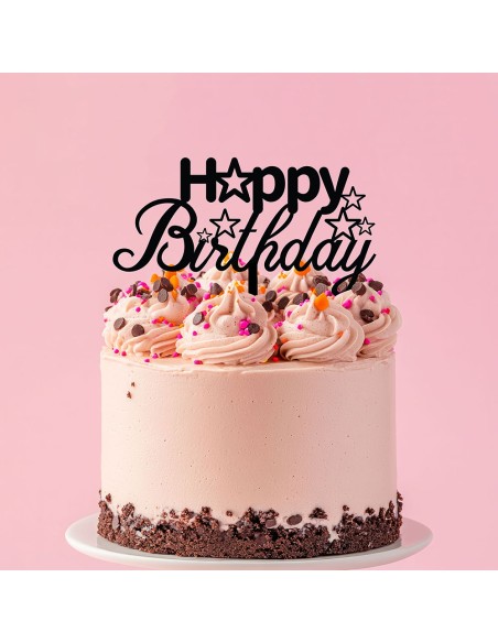 Taarttopper op Maat: Happy Birthday Sterren