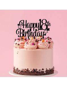 Taarttopper op Maat: Happy Birthday met Sterren en Leeftijd