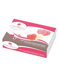 Cake Masters Suikerdecoratie Dubbel Hart -10st- 2