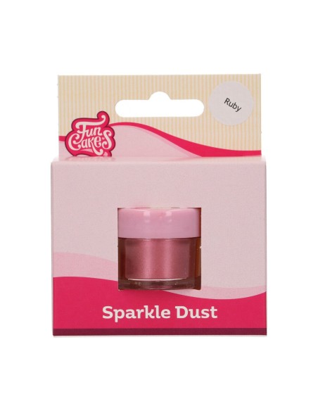 FunCakes Edible Sparkle Dust Ruby