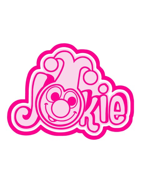 3D Uitsteker op Maat: Jokie en Jet - Logo met Stempel