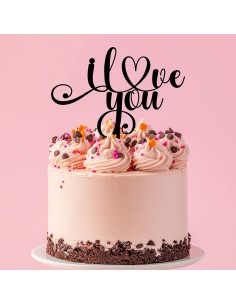 Taarttopper op Maat: I Love You