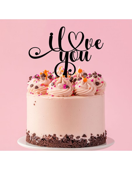 Taarttopper op Maat: I Love You