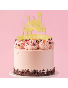 Taarttopper op Maat: Moskee met Tekst