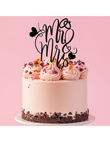 Taarttopper op Maat: Mr & Mrs 3