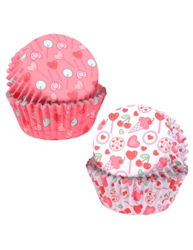 PME Folie Baking Cups Sweet Love -60st- 