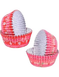 PME Folie Baking Cups Vintage Valentijn -60st-  2