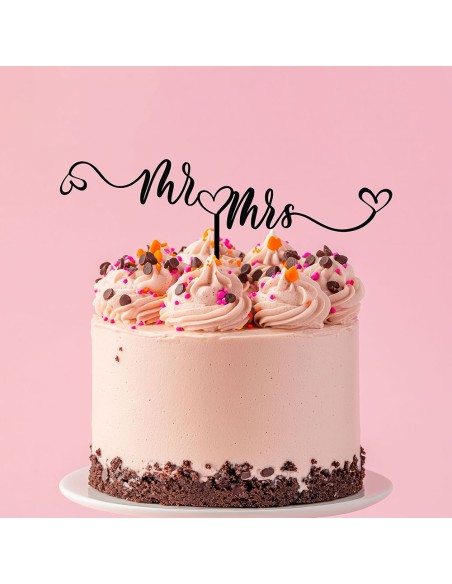 Taarttopper op Maat: Mr & Mrs Lang