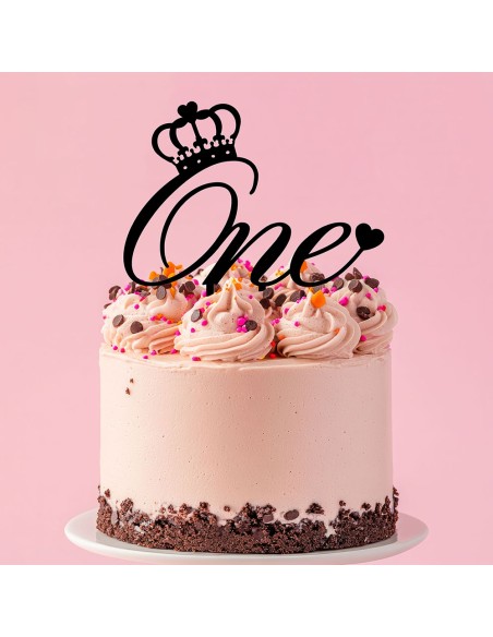 Taarttopper op Maat: One met Kroon