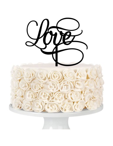 Taarttopper op Maat: Love Sierlijk