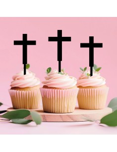Cupcaketoppers op Maat: Kruis 1 2